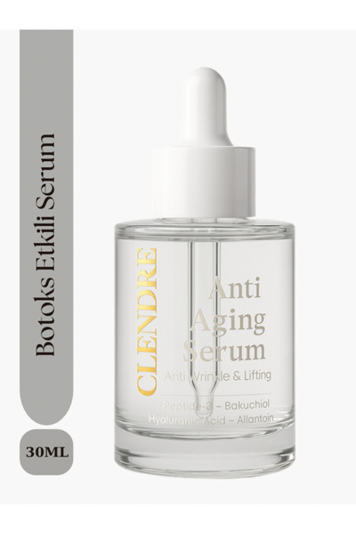 CLENDRE Botoks Etkili Nemlendirici Serum – Kırışıklık Karşıtı & Kolajen 30 ML