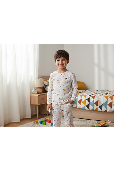 Little Pumpkin Sezonsko Avion za dečake Sa deznom Komplet pidžama