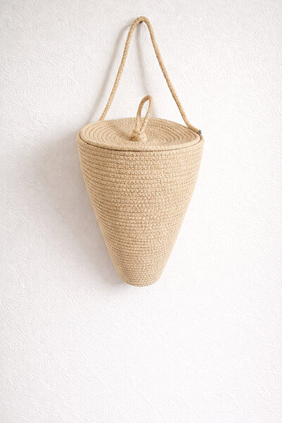 ÖRGÜM Suport pentru pungi Coș organizator decorativ pentru bucătărie 30x20 cm