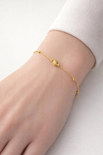 Bilezikci Dorika Spor 22 Ayar Sarı Altın Bileklik