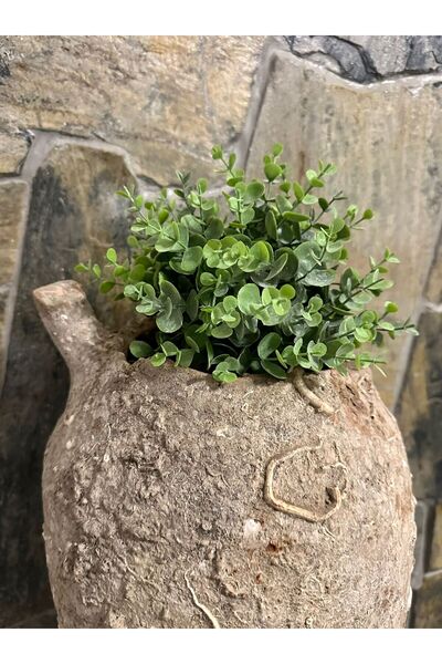 FB Cup نبات اصطناعي أخضر على الطراز الاسكندنافي أزرق بلون الكوبالت - نباتات خ...