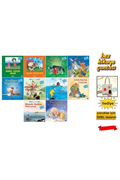 TÜRKİYE İŞ BANKASI KÜLTÜR YAYINLARI İLK KİTABIM-Resimli Hikaye Kitapları 10 K...