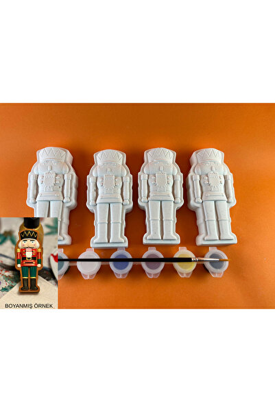 BEMİSA Kurşun Askerler Çocuklar İçin Eğitici Öğretici Boyama Seti