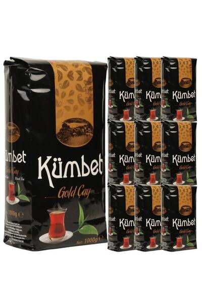 Elmas Çay Kümbet Çay Gold 1000 Gr. (10'lu Paket)
