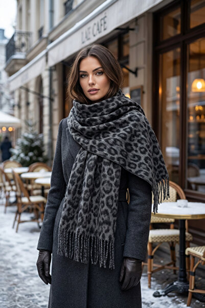 MODA Leopar Desenli Atkı