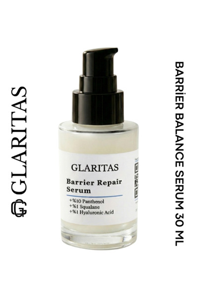 Glaritas Bariyer Onarıcı, Yaşlanma Karşıtı Serum, %10 Panthenol, %1 Squalane,...