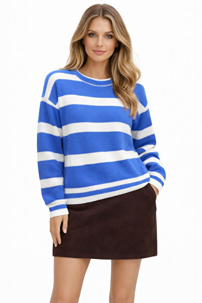 Vaniza Стандартен пуловер с раирани ивици