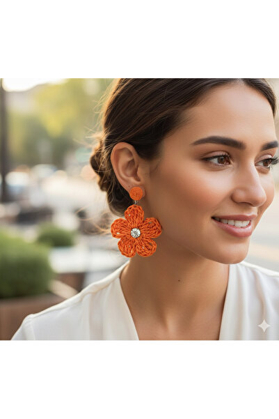 BAGS New Year's Special Gift Dennis's Handmade Stone Papayta Earrings