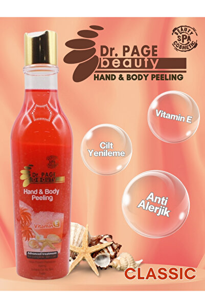 Dr. Page Beauty Hand & Body Vitamin-E Peeling 300gr