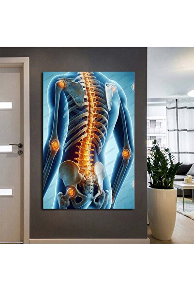 caddeko Fizik Tedavi ve Rehabilitasyon Temalı Dekoratif Kanvas Tablo ftv16