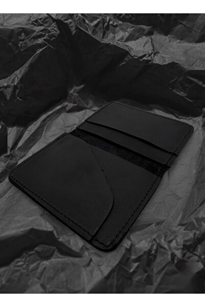 LAYDA 100% Genuine Leather Wallet/Card Holder Black Valentine's Day Special