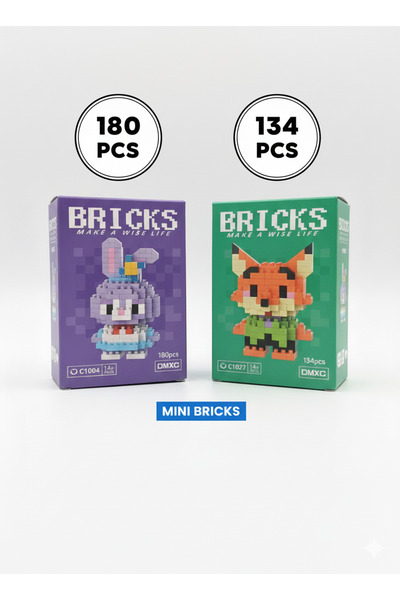 TrendTopic Nick ve Stellalou Bricks Mini Yapı Oyuncak