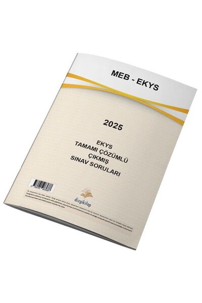 Dizgi Kitap MEB EKYS 2025 Sınavı Çıkmış Sorular Çözümlü