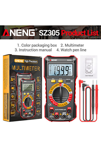 Choice ANENG SZ305 ANENG SZ305 Digital Multimeter NCV Voltage Induction Detec...