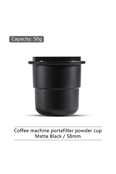 Choice كوب قياس قهوة أسود شفاف قابل للتكديس، عملي وسهل التنظيف وقابل لإعادة ا...