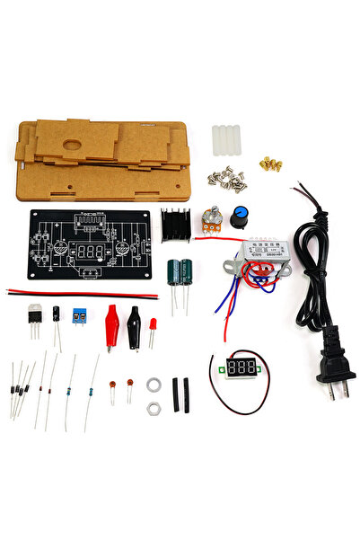Choice طقم إلكتروني أمريكي 110 فولت، منظم جهد تيار مستمر قابل للتعديل LM317، ...