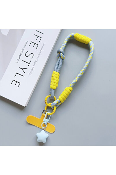 Choice قطعة واحدة لون 4312-27 بوليستر / نايلون، حزام معصم/إبهام للهاتف - 2 في...