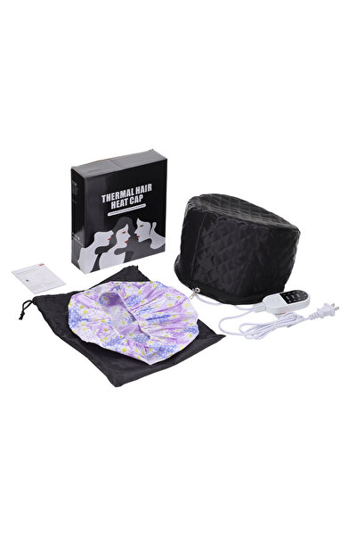 Choice قبعة تسخين الشعر الكهربائية المقاومة للماء، مزودة بقابس أمريكي و10 مست...