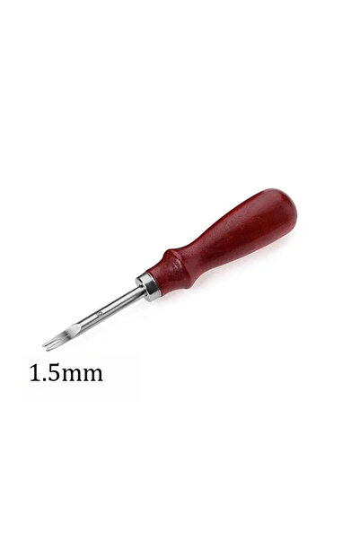 Choice 1.5mm Leather Common Edge Beveler Skiving Craft Keen Edge Cutting Tool...