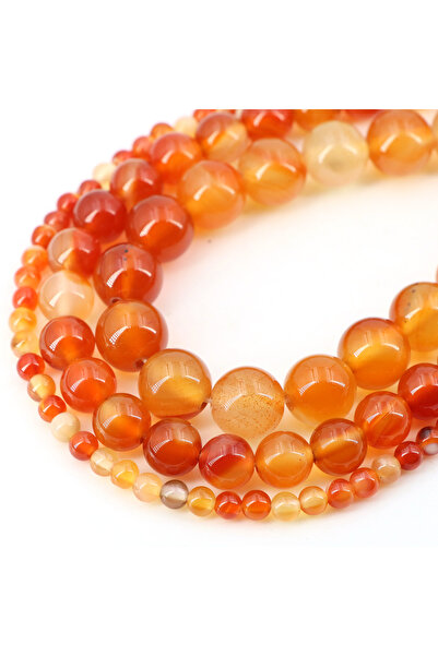 Choice29 4mm (90pcs beads) Light Red Agate Natural Stone Beads Blue Tiger Eye...