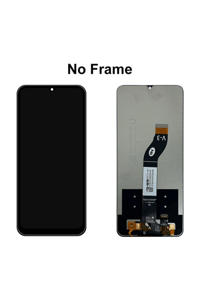 Choice شاشة لمس سوداء بدون إطار مقاس 6.74 بوصة أصلية لهاتف Redmi 13C، رقم الق...