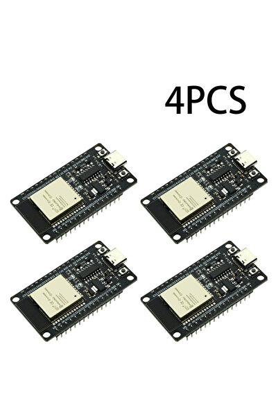 SZYTF 4 قطع، من 1 إلى 10 قطع، لوحة تطوير ESP32، منفذ USB من النوع C، شريحة CH340C، واي فاي + بلوتوث، استهلاك طاقة منخفض للغاية