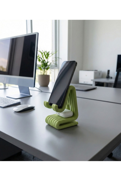 Elana Design Masaüstü Kaymaz Taban Telefon ve Tablet Standı - Kulaklık ve Not...