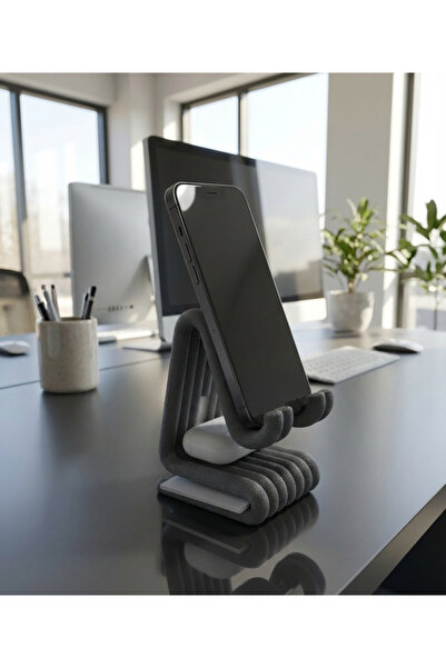 Elana Design Masaüstü Kaymaz Taban Telefon ve Tablet Standı - Kulaklık ve Not...