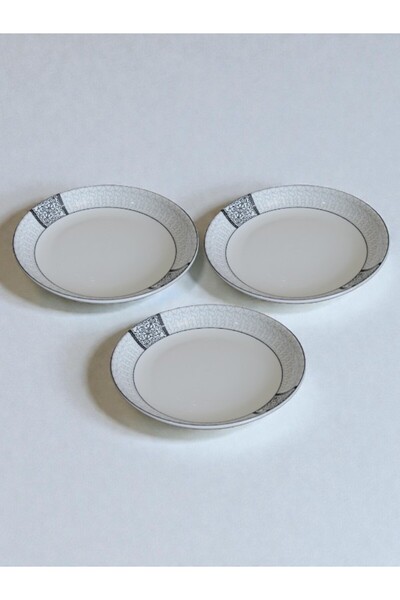 WDA 3ps. CERAMIC ROUND PLATE