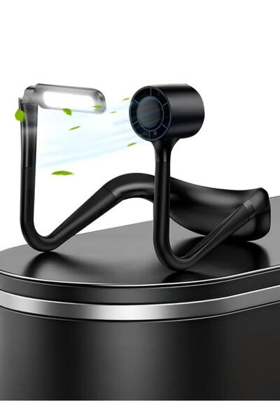 DOMEET مروحة رقبة محمولة، مروحة شخصية ليلية مع مروحة رقبة خفيفة بثلاث سرعات ل...