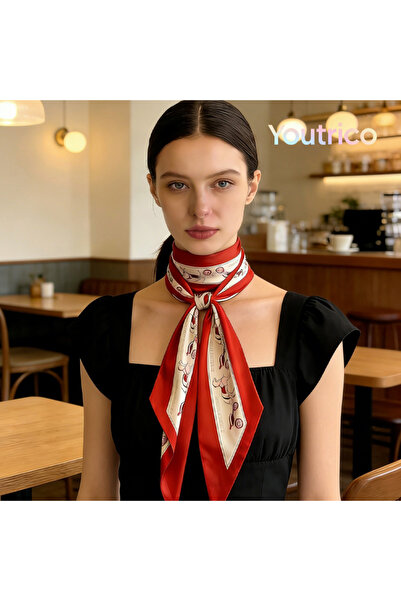 Youtrico Long diagonal scarf 147cm,All seasons,Versatile scarf&neckerchief,ha...