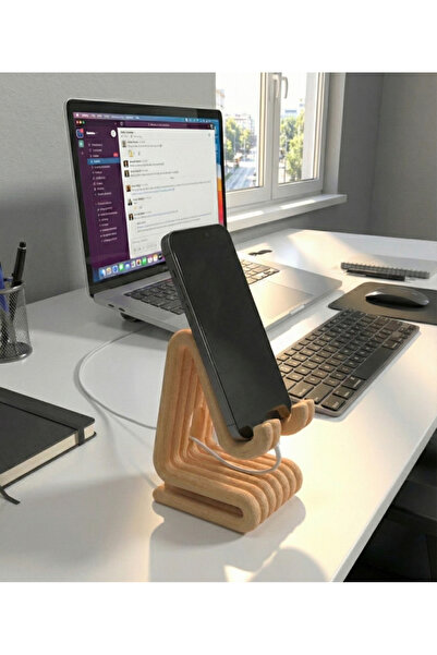 Elana Design Masaüstü Kaymaz Taban Telefon ve Tablet Standı - Kulaklık ve Not...