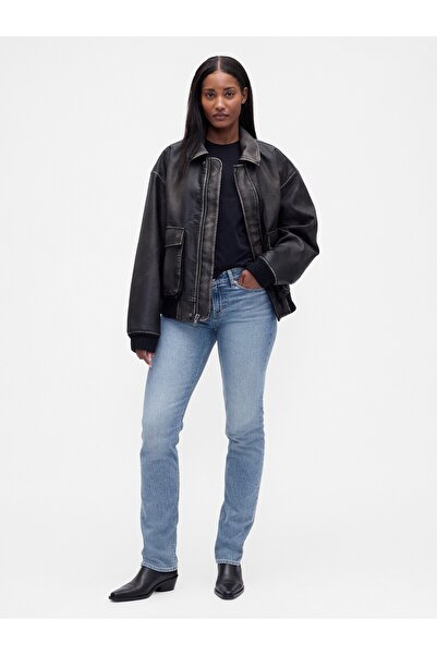 GAP Kadın Açık Mavi Curvy Low Rise '90s Jean Pantolon