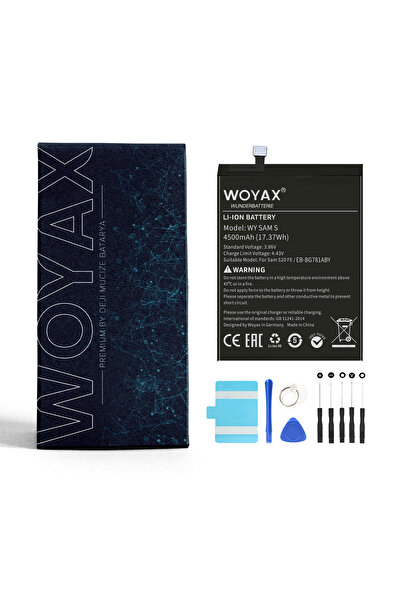 woyax by Deji Samsung Galaxy S20 FE / A52 / A52S Mucize Batarya