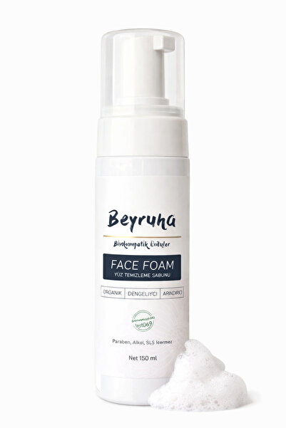 Beyruha Organic Kozmetik Organik Yüz Temizleme Sabunu/köpüğü