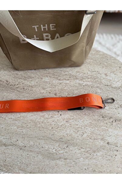 gül sezgin butik حزام حقيبة باللون البرتقالي