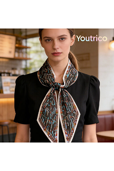 Youtrico وشاح طويل قطري 147 سم، مناسب لجميع المواسم، وشاح متعدد الاستخدامات و...