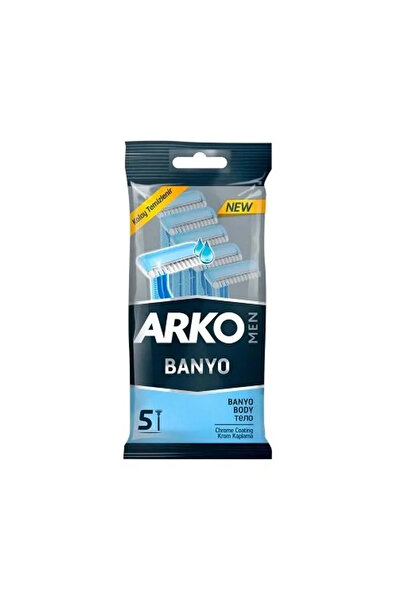 ARKO اركو شفرات حلاقة رجالية للجسم 1 شفرة - 5 حبة