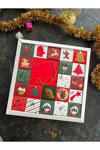 NUİT CHOCOLATE ADVENT CALENDAR 3 TAKVİM YILBAŞI YENİ YIL ÇİKOLATA KUTUSU
