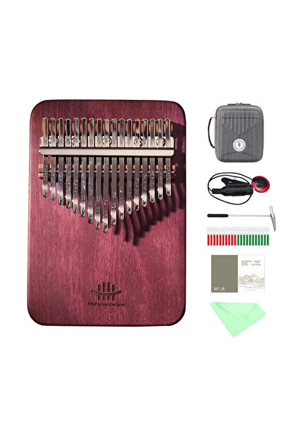 Choice 17 keys Hluru Professional 17 key 21 key Purple Heart Kalimba, Beginne...