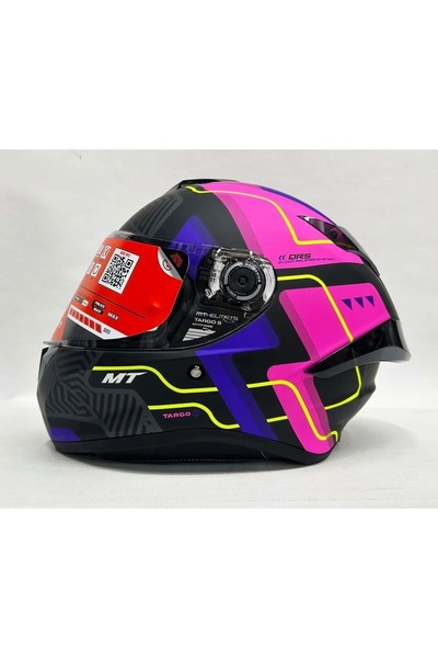 MT Helmets MT Targo S Brik C8 Şeffaf Vizörlü