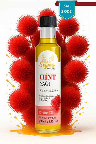 Şeyma natural Hint Yağı Hekzan Içermez (CASTOR OİL) 250 ML