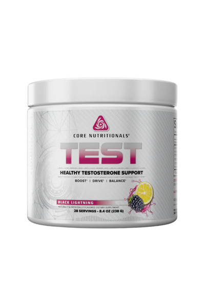 Core Nutritionals اختبار دعم هرمون التستوستيرون، والحيوية وتوازن الهرمونات، ب...