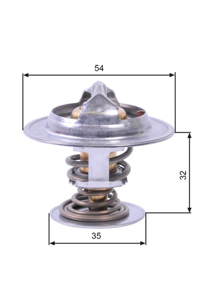 GATES Termostat,lichid Racire Volvo 850 (854) 1991-1997 Benzina