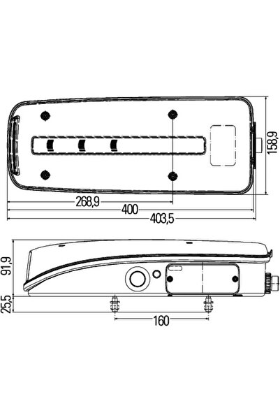 Hella Lampa Spate Stanga Daf Cf/Xf