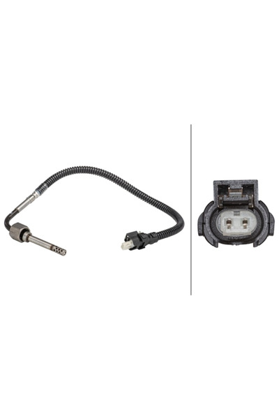 Hella Senzor Temperatura Gaze Evacuare Mercedes-Benz E-Class/Glk-Class/R-Class