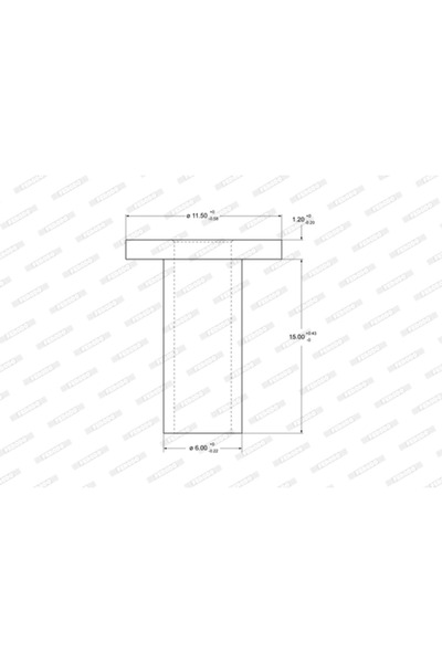 FERODO Nit, Material Frictiune Saboti Frana Mercedes-benz O 309 1968-1989 Diesel