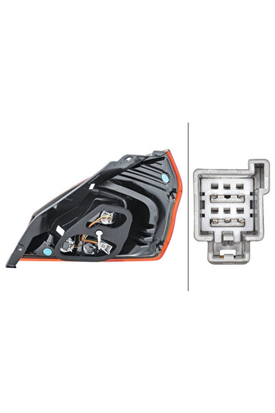 Hella Lampa Spate Stanga Ford Fiesta 6