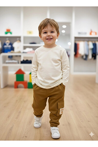 nk kids Nk 1-4 Years Old Player Pants Brown