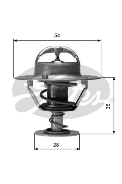 GATES Termostat,lichid Racire Nissan Trade Caroserie 1986-1993 Diesel